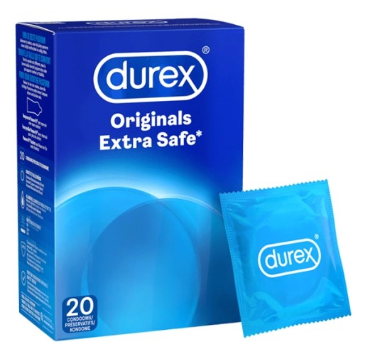 Prezerwatywy - Durex Originals Extra Safe 20 szt